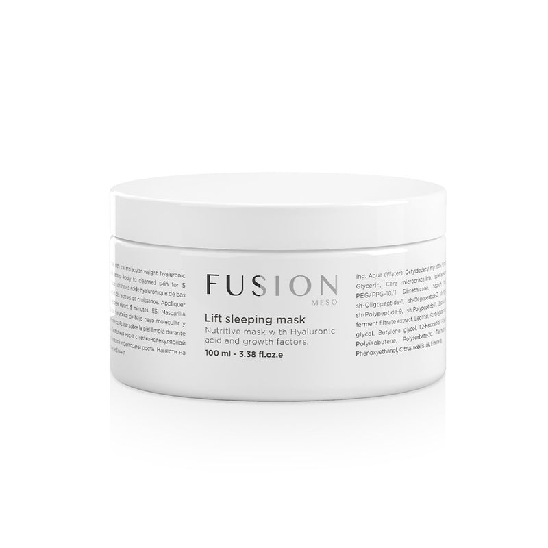 F156 LIFT SLEEPING MASK - Nourishing sleeping mask to reduce the appearance of wrinkles and sagging skin - 100 ml